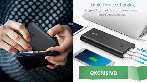 Anker PowerCore Speed 10000 | $28 | Amazon | Promo code KINJAQC6Anker PowerCore+ 26800 QC 3.0 Battery Pack | $69 | Amazon | Promo code KINJAQC4